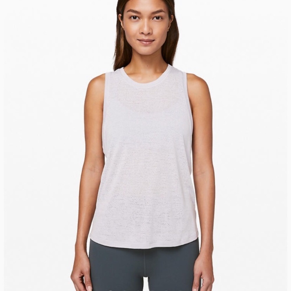 Lululemon Timeless Classic Tank Iced Iris NWT 4
